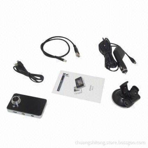 Hot Selling K6000 Car DVR Camera with H.264 Seamless Looping